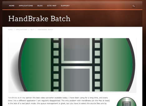 Macで動画を連続変換するならHandBrake Batchが便利！